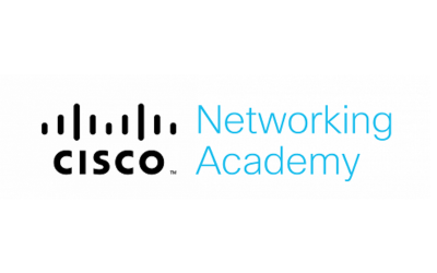 Cisco Networking Academy logo against a white background.