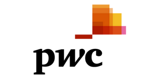 PwC logo against a white background.