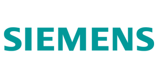 Siemens logo against a white background.