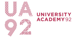 University Academy 92 logo against a white background.