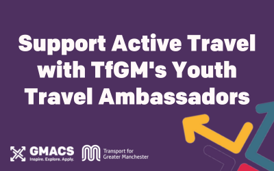 Support Active Travel with TfGM’s Youth Travel Ambassadors