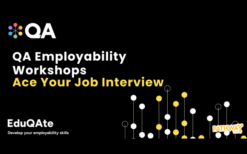 interview workshop QA Picture for job interview workshop, by QA, as part of their EduQAte programme.