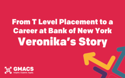 From T Level Placement to a Career at Bank of New York: Veronika’s Story